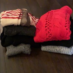 Sweater bundle of small and extra small sizes